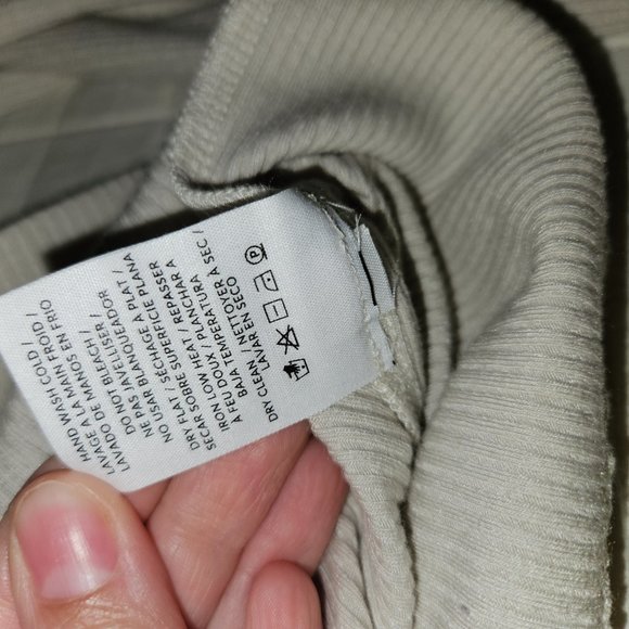 XL Ribbed Modal Cashmere Turtleneck NWOT - Picture 5 of 8